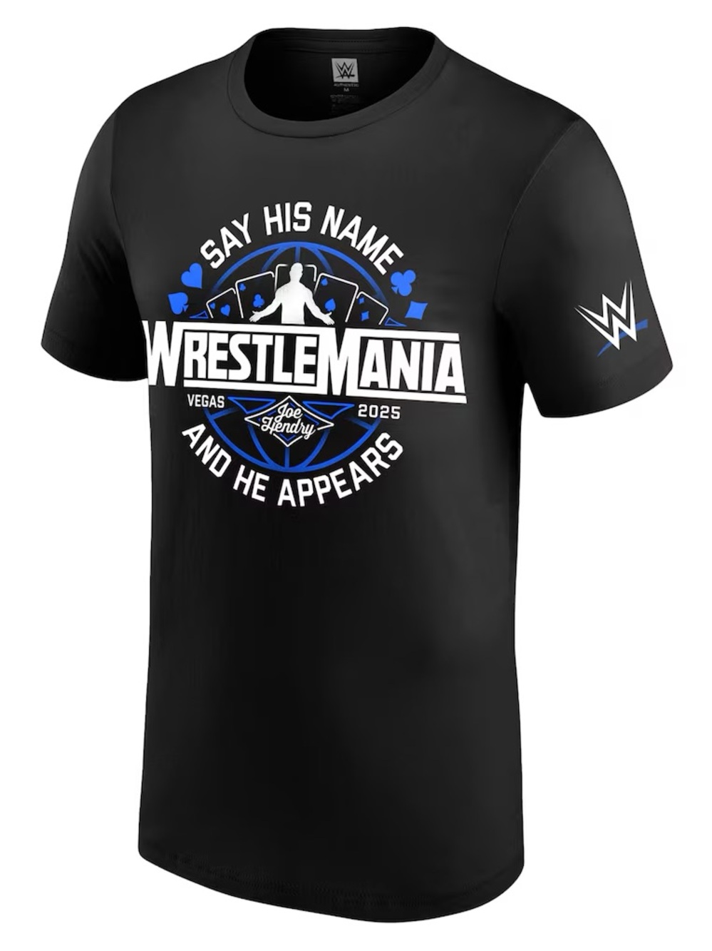 Official WWE Joe Hendry WrestleMania 41 Las Vegas 2025 T-Shirt Size L